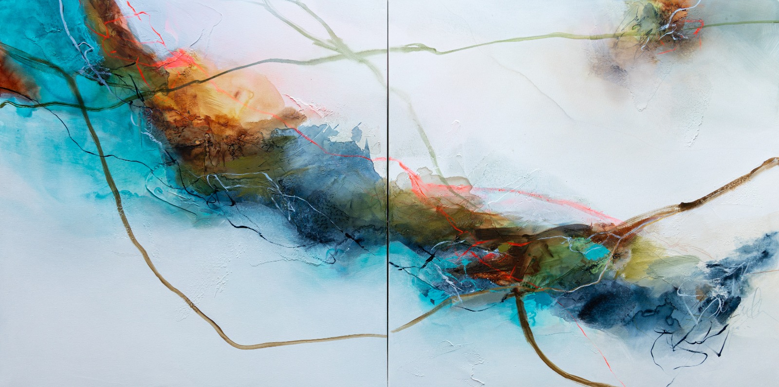 Let's Go On a Hike (Diptych)